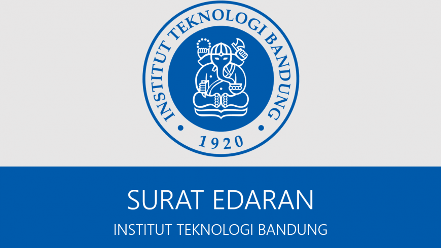 Pencegahan dan Pengendalian Covid 2019 di lingkungan Institut Teknologi Bandung