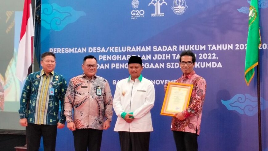ITB Raih Penghargaan JDIH Tahun 2022 dari Pemprov Jawa Barat