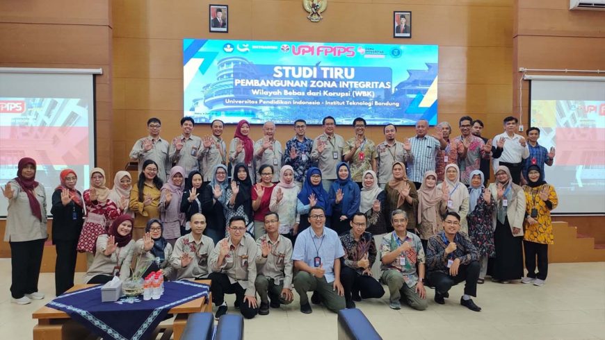 ITB Lakukan Studi Tiru ke FPIPS UPI:  Belajar dari Keberhasilan Membangun Zona Integritas Menuju WBK